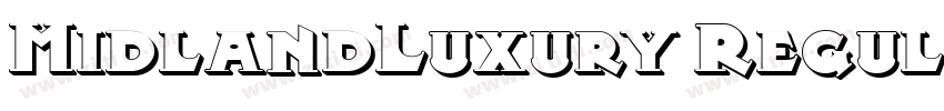 MidlandLuxury Regula字体转换